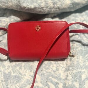 Tory Burch Red Crossbody Bag